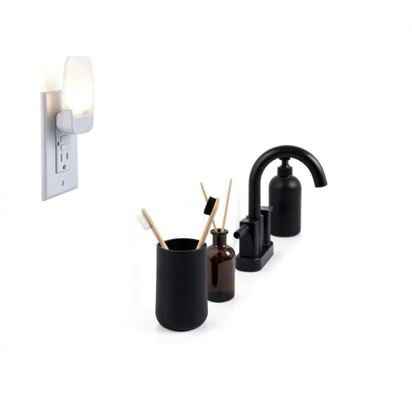 GE LED Night Light Warm White Touch Modern Design-5