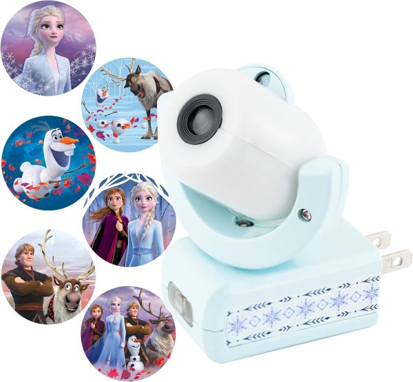 Projectables Blue Frozen II Night Light LED Projector-0