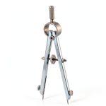 Uxcell Metal Divider Caliper 50mm Max Open Silver Tone-0