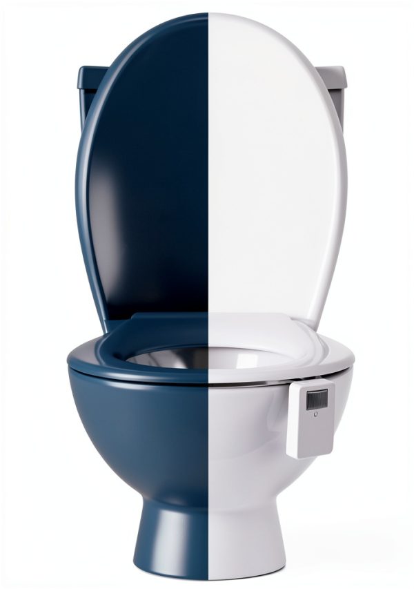 Chunace LED Toilet Night Light Motion Sensor Dimmable-3