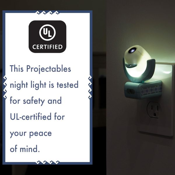 Projectables Blue Frozen II Night Light LED Projector-6