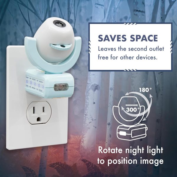 Projectables Blue Frozen II Night Light LED Projector-5