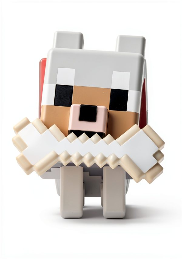 Minecraft Wolf Light Night Light Color Changing Paladone-6