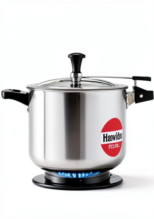 Hawkins 14L Stainless Steel Pressure Cooker Lid-7