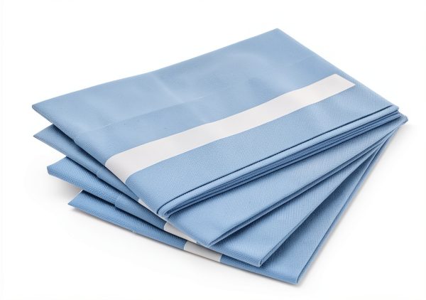 Dealmed Non Fenestrated Sheets 3 Ply Poly Lined Drape 18x26 Pack of 6-4