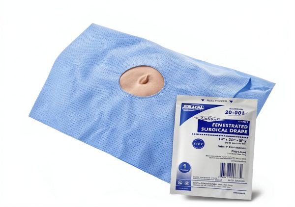 Surgical Drape Dukal 3‑Ply 18" x 26" Case of 50 Sterile Sheets-2