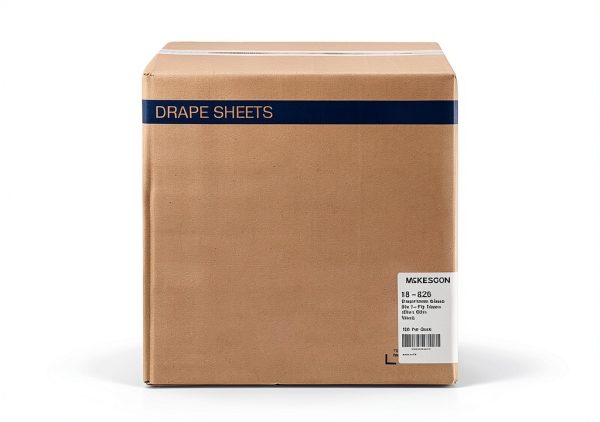 McKesson Drape Sheets Disposable 2-Ply Latex-Free 40x60 Bed Sheet-7