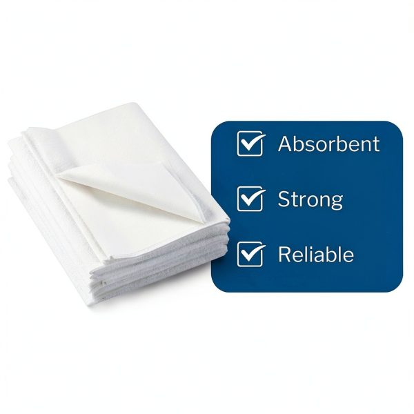 McKesson Drape Sheets Disposable 2-Ply Latex-Free 40x60 Bed Sheet-2