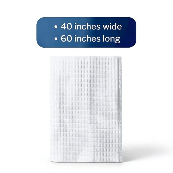 McKesson Drape Sheets Disposable 2-Ply Latex-Free 40x60 Bed Sheet-4