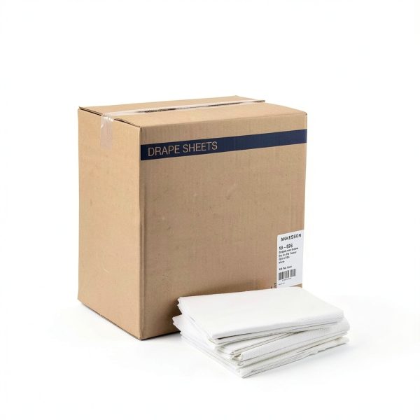 McKesson Drape Sheets Disposable 2-Ply Latex-Free 40x60 Bed Sheet-3