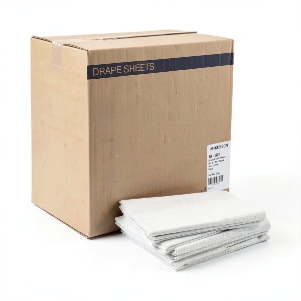 McKesson Drape Sheets Disposable 2-Ply Latex-Free 40x60 Bed Sheet-6
